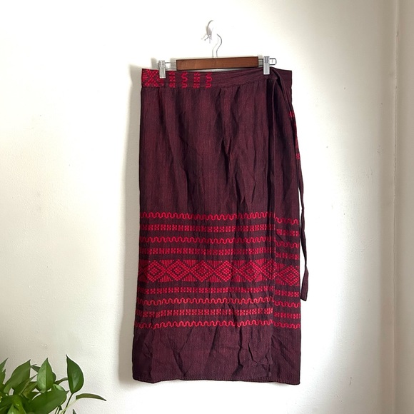 Vintage Wrap Skirt - Picture 1 of 6